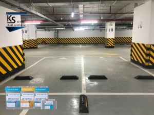 Sơn nền tầng hầm tại Lai Châu