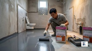 Chống Thấm Sàn Nhà Vệ Sinh Với KOLI-288 Bền Lâu Hiệu Quả