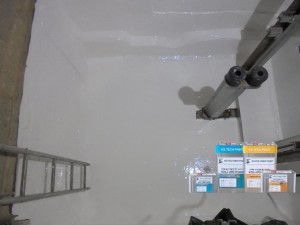 Sơn chống thấm hố pít thang máy tại Yên Bái