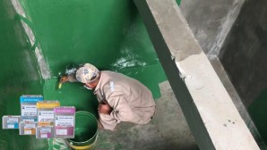 Sơn chống thấm bể nước ngầm tại Điện Biên